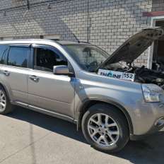 Nissan X-Trail  проходит водородную очистку двигателя