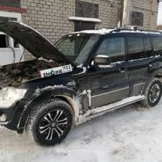 Mitsubishi Pajero проходит водородную очистку двигателя