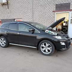 Mazda CX 7  проходит водородную очистку двигателя