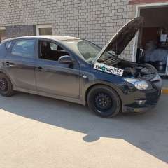 Hyundai i30  проходит водородную очистку двигателя