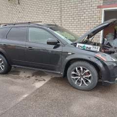 Nissan Murano проходит водородную очистку двигателя