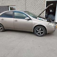 Nissan Primera проходит водородную очистку двигателя