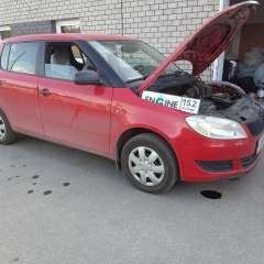 Skoda Fabia проходит водородную очистку двигателя