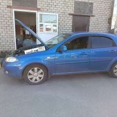 Chevrolet Lacetti проходит водородную очистку двигателя