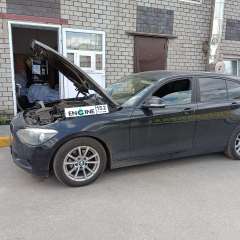 BMW 1 проходит водородную очистку двигателя
