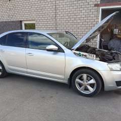 Skoda Octavia проходит водородную очистку двигателя