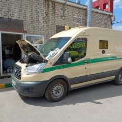 Ford Transit проходит водородную очистку двигателя