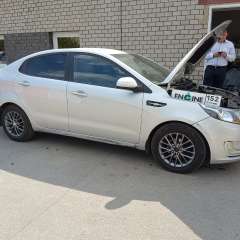 Kia Rio проходит водородную очистку двигателя