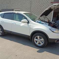 Nissan Qashqai проходит водородную очистку двигателя