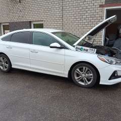 Hyundai Elantra проходит водородную очистку двигателя