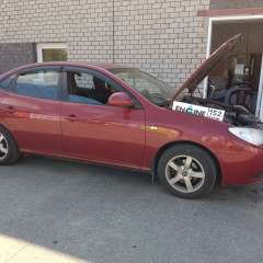 Hyundai Elantra проходит водородную очистку двигателя