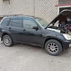 Chery Tiggo проходит водородную очистку двигателя