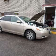 Toyota Camry  проходит водородную очистку двигателя