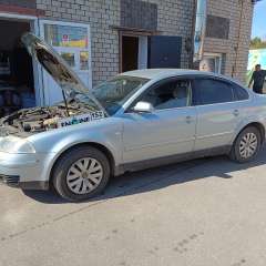 Volkswagen Passat  проходит водородную очистку двигателя