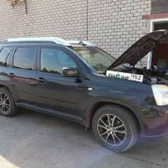 Nissan X-Trail на водородной очистке двигателя в компании ВОДОРОДОФФ (ранее Водород+ НН) Nissan X-Trail проходит водородную очистку двигателя