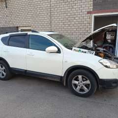 Nissan Qashqai проходит водородную очистку двигателя