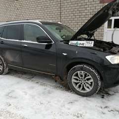 BMW X3 на водородной очистке двигателя в компании ВОДОРОДОФФ (ранее Водород+ НН) BMW X3 проходит водородную очистку двигателя