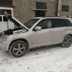 Suzuki Grand Vitara на водородной очистке двигателя в компании ВОДОРОДОФФ (ранее Водород+ НН) Suzuki Grand Vitara проходит водородную очистку двигателя