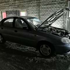 Chevrolet Lanos на водородной очистке двигателя в компании ВОДОРОДОФФ (ранее Водород+ НН) Chevrolet Lanos проходит водородную очистку двигателя