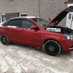 Lada Vesta проходит водородную очистку двигателя