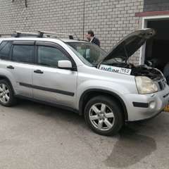 Nissan X-Trail на водородной очистке двигателя в компании ВОДОРОДОФФ (ранее Водород+ НН) Nissan X-Trail проходит водородную очистку двигателя