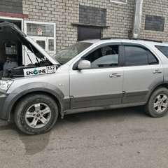 Kia Sorento на водородной очистке двигателя в компании ВОДОРОДОФФ (ранее Водород+ НН) Kia Sorento проходит водородную очистку двигателя