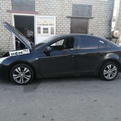 Chevrolet Cruze на водородной очистке двигателя в компании ВОДОРОДОФФ (ранее Водород+ НН) Chevrolet Cruze проходит водородную очистку двигателя