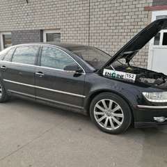 Volkswagen Phaeton на водородной очистке двигателя в компании ВОДОРОДОФФ (ранее Водород+ НН) Volkswagen Phaeton проходит водородную очистку двигателя