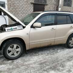 Suzuki Grand Vitara на водородной очистке двигателя в компании ВОДОРОДОФФ (ранее Водород+ НН) Suzuki Grand Vitara проходит водородную очистку двигателя