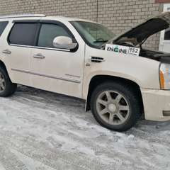 Cadillac Escalade на водородной очистке двигателя в компании ВОДОРОДОФФ (ранее Водород+ НН) Cadillac Escalade проходит водородную очистку двигателя