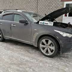 Infiniti FX37 на водородной очистке двигателя в компании ВОДОРОДОФФ (ранее Водород+ НН) Infiniti FX37 проходит водородную очистку двигателя