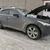 Infiniti FX37 проходит водородную очистку двигателя