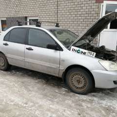 Mitsubishi lancer на водородной очистке двигателя в компании ВОДОРОДОФФ (ранее Водород+ НН) Mitsubishi lancer проходит водородную очистку двигателя