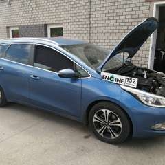 Kia Ceed проходит водородную очистку двигателя