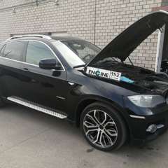 BMW X6 проходит водородную очистку двигателя
