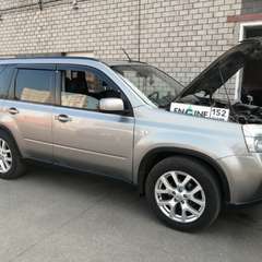 Nissan X-trail проходит водородную очистку двигателя