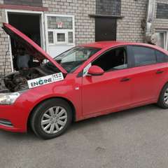 Chevrolet Cruze проходит водородную очистку двигателя