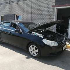 Chevrolet Epica проходит водородную очистку двигателя