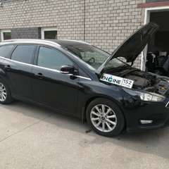 Ford Focus проходит водородную очистку двигателя