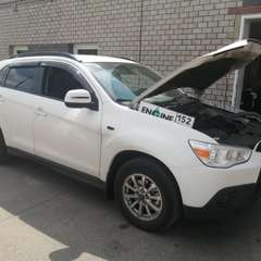 Mitsubishi ASX проходит водородную очистку двигателя