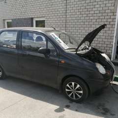 Daewoo Matiz проходит водородную очистку двигателя