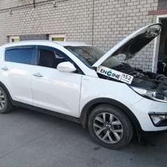 Kia Sportage проходит водородную очистку двигателя