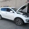 Kia Sportage проходит водородную очистку двигателя