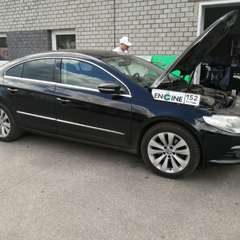 Volkswagen Passat CC на водородной очистке двигателя в компании ВОДОРОДОФФ (ранее Водород+ НН) Volkswagen Passat CC проходит водородную очистку двигателя