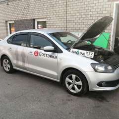 Volkswagen Polo на водородной очистке двигателя в компании ВОДОРОДОФФ (ранее Водород+ НН) Volkswagen Polo проходит водородную очистку двигателя