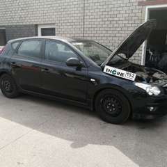 Hyundai I30 проходит водородную очистку двигателя