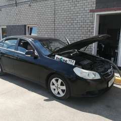 Chevrolet Epica проходит водородную очистку двигателя