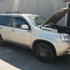 Nissan X-trail проходит водородную очистку двигателя