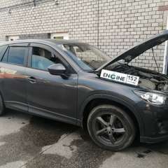 Mazda CX-5  проходит водородную очистку двигателя