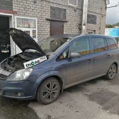 Opel Zafira проходит водородную очистку двигателя